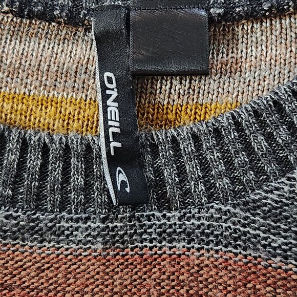 O'Neill striped cropped crewneck sweater - Picture 2 of 8